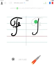 abc lettres cursives iPad Captures Décran 1