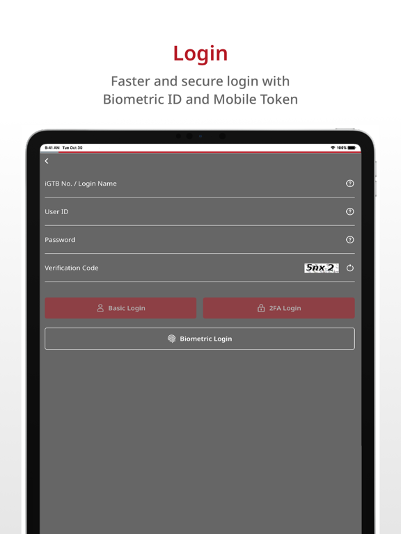 BOCHK iGTB MOBILE iPad screenshot 5 - Finance app