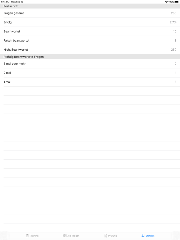 BZF Flugfunk Fragenkatalog iPad screenshot