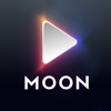 Moon Player: AI-Enhanced 3D logo
