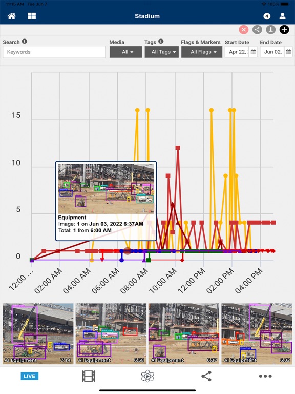 EarthCam iPad screenshot 4 - Business app