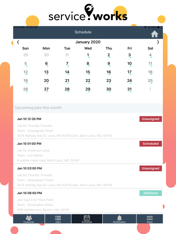 Screenshot #6 pour Service Works Pro