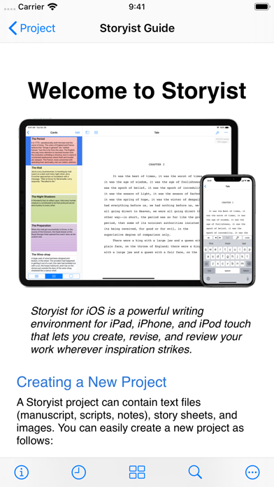Storyist 4 Screenshot