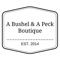 Welcome to the A Bushel and A Peck Boutique App