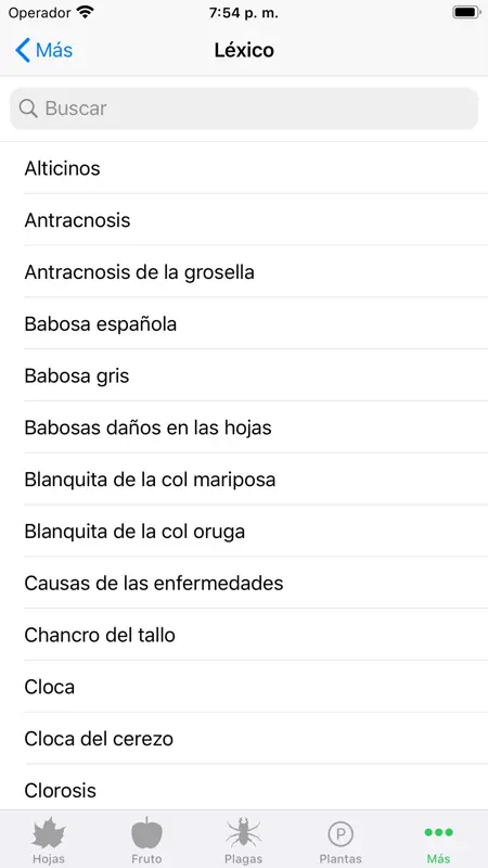 Enfermedades de las plantas screenshot 6 of 8
