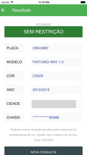 Consulte Placa e Tabela FIPE screenshot 2