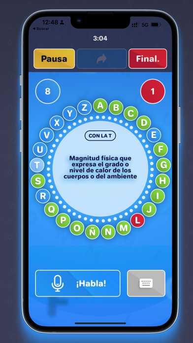 Screenshot #1 pour Word Wheel: Aprende en español