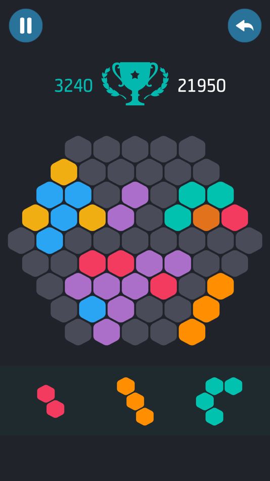 #3. Hexa block puzzle + (iOS) 由: D2R