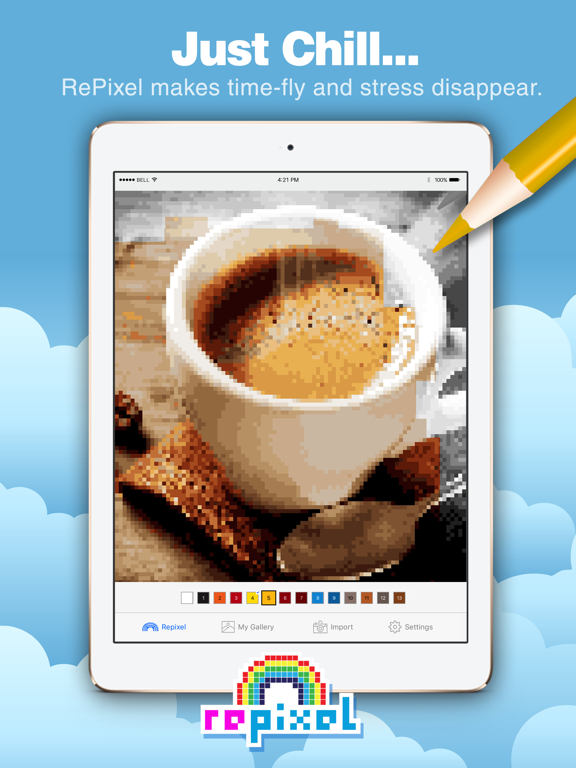 Screenshot #6 pour Color By Number • Pixel Art