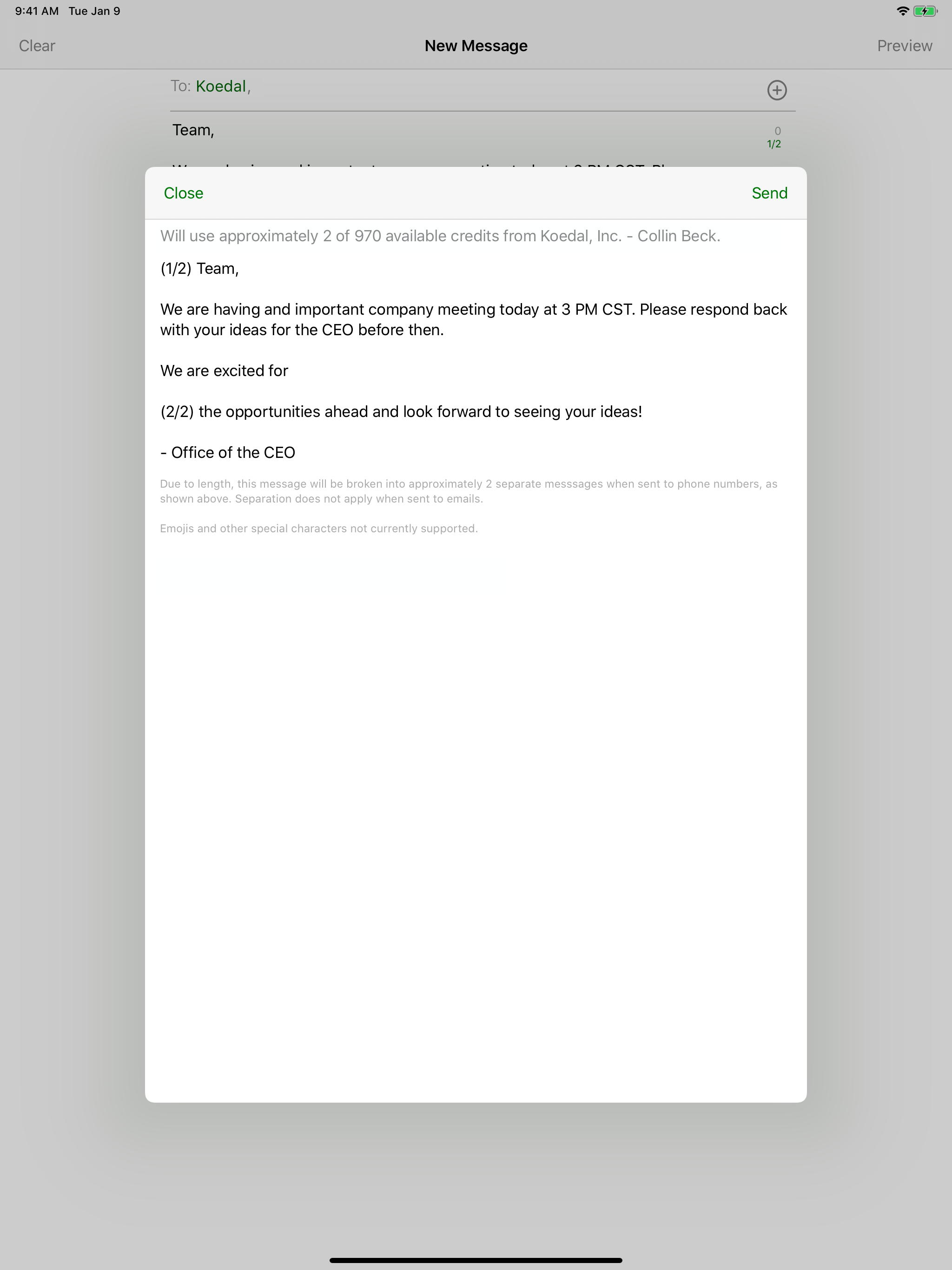 Txtwire screenshot 7