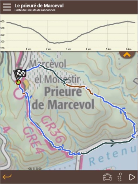 Kamino Guide iPad screenshot 6 - Navigation app