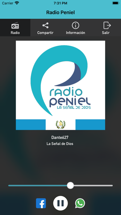 Screenshot #1 pour Radio Peniel