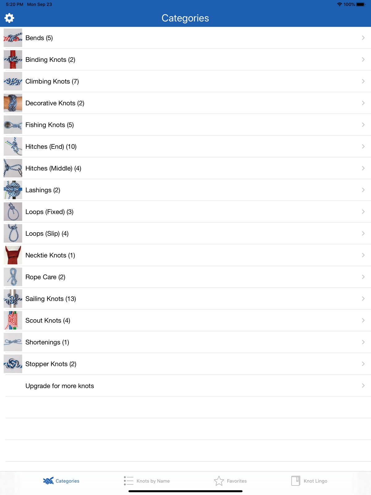 Knot Guide (Lite) ipad screenshot 4