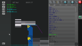 CNC Lathe Simulator Lite screenshot