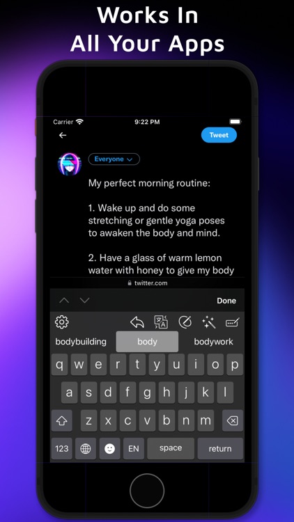Auri AI Keyboard & Assistant screenshot-9