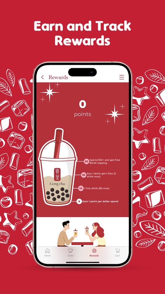 #2. Gong cha Tea (iOS) 由: Gong Cha Tea LLC
