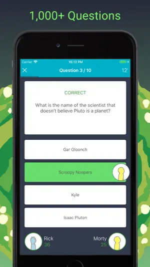 Fan Quiz for Rick and Morty screenshot 3