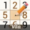 Vita Sudoku is a Classic Sudoku Puzzle Game designed for senior citizens