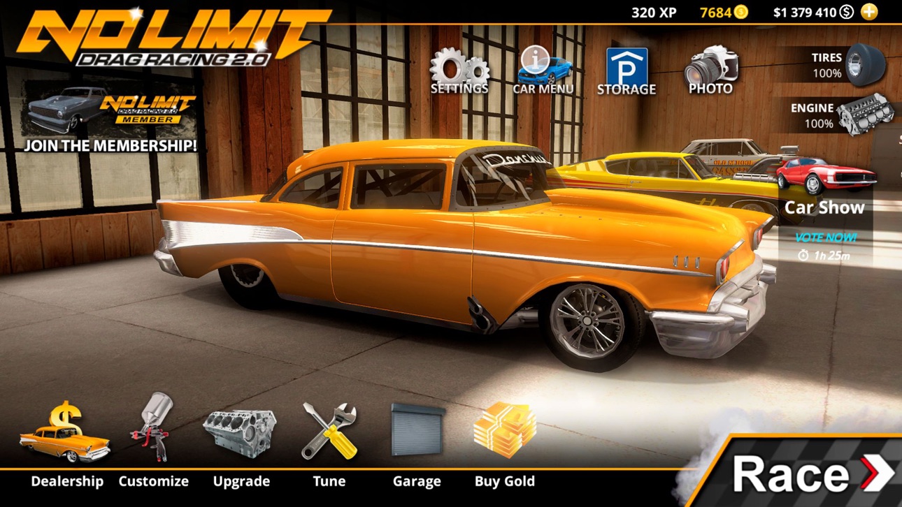 No Limit Drag Racing 2 screenshot 1