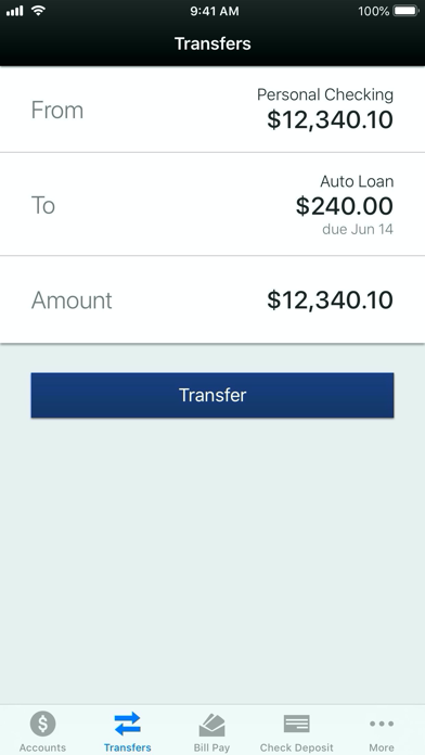 Fulton Bank Mobile Banking Screenshot