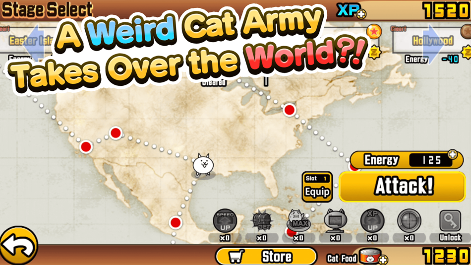 #1. The Battle Cats (iOS) Ved: ponos corporation
