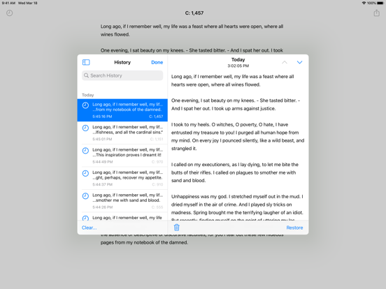 Screenshot #5 pour Textwell