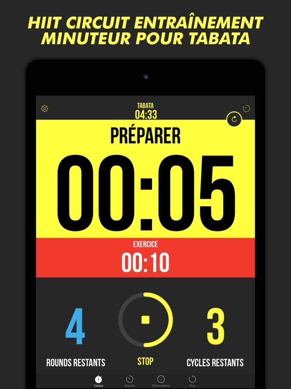 Minuteur Plus – Workouts Timer iPad screenshot 2
