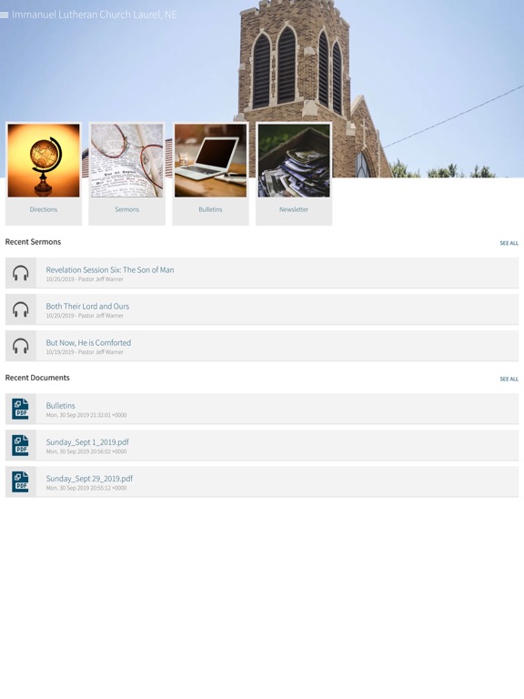 Screenshot #4 pour Immanuel Church Laurel, NE