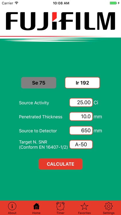 Fujifilm Exposure Calculator