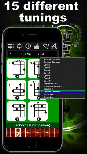 Ukulele Chords Compass screenshot 2