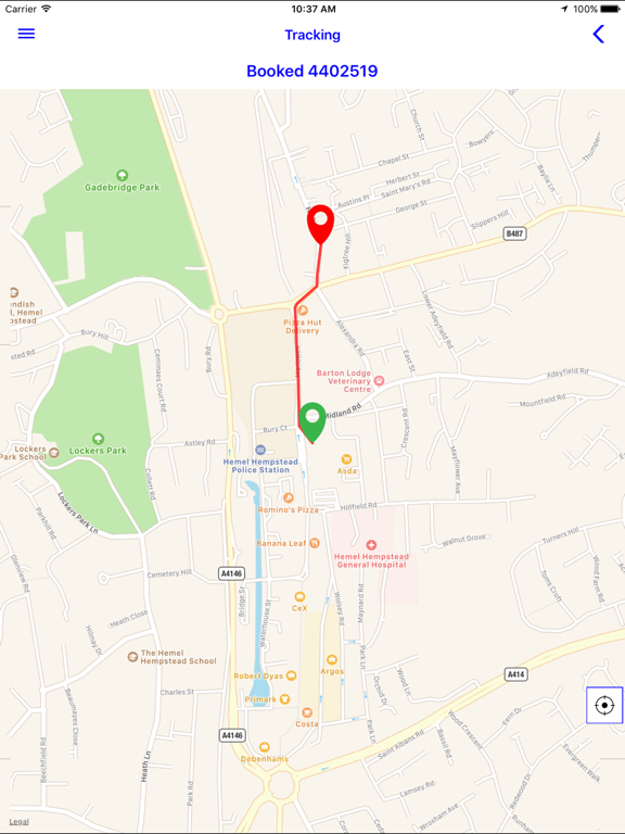 Choice Taxis Hemel Hempstead iPad screenshot