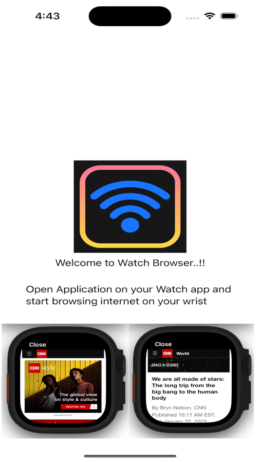 #7. Watch Web Browser (iOS) 由: Hemal Modi