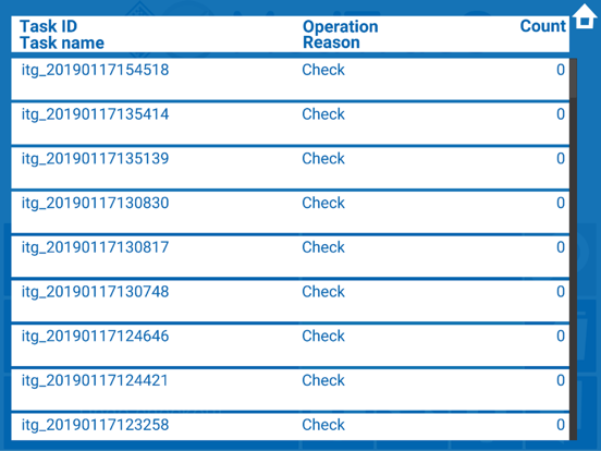 MedTracS iPad screenshot