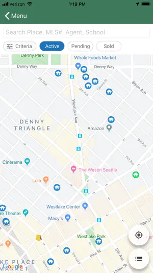 John L. Scott Home Search screenshot 1