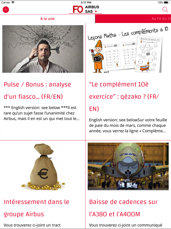 Screenshot #4 pour FO AIRBUS SAS