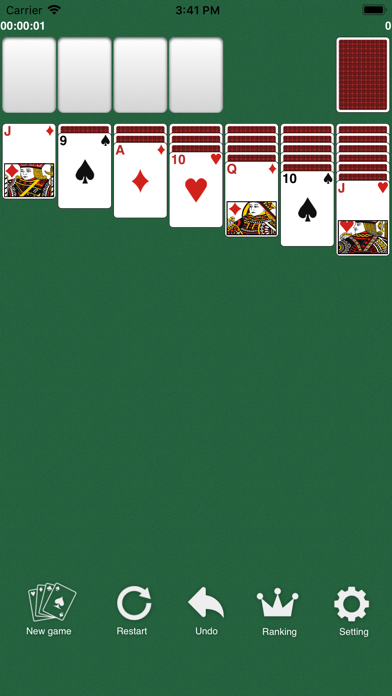Solitaire / Klondike iPhone screenshot