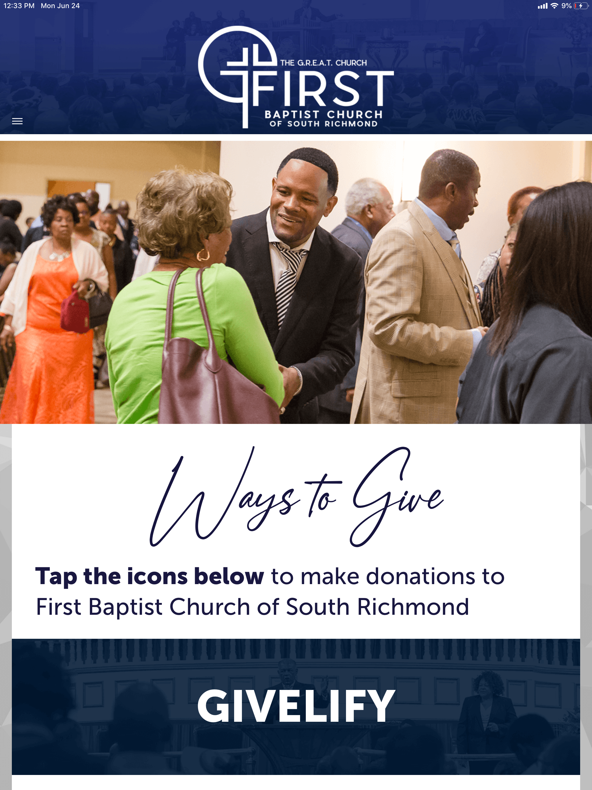 First Baptist South Richmond screenshot 9