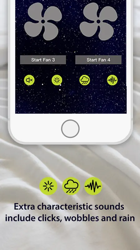 NiteFan - White Noise Fan App screenshot 3 of 4