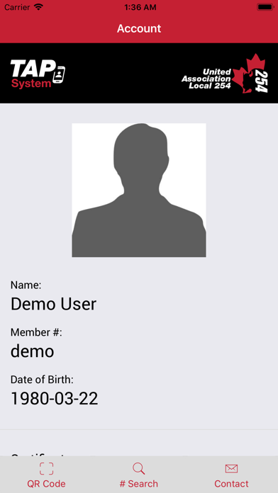 Screenshot #2 pour UA254 TAP System