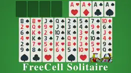 free-cell solitaire iphone screenshot 1