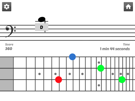 Bass Trainer iPad screenshot 2 - Music app