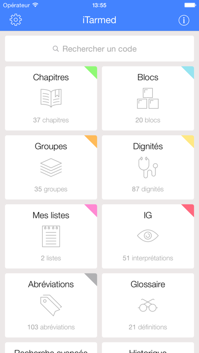 iTarmed - Tarif Tarmed Screenshot