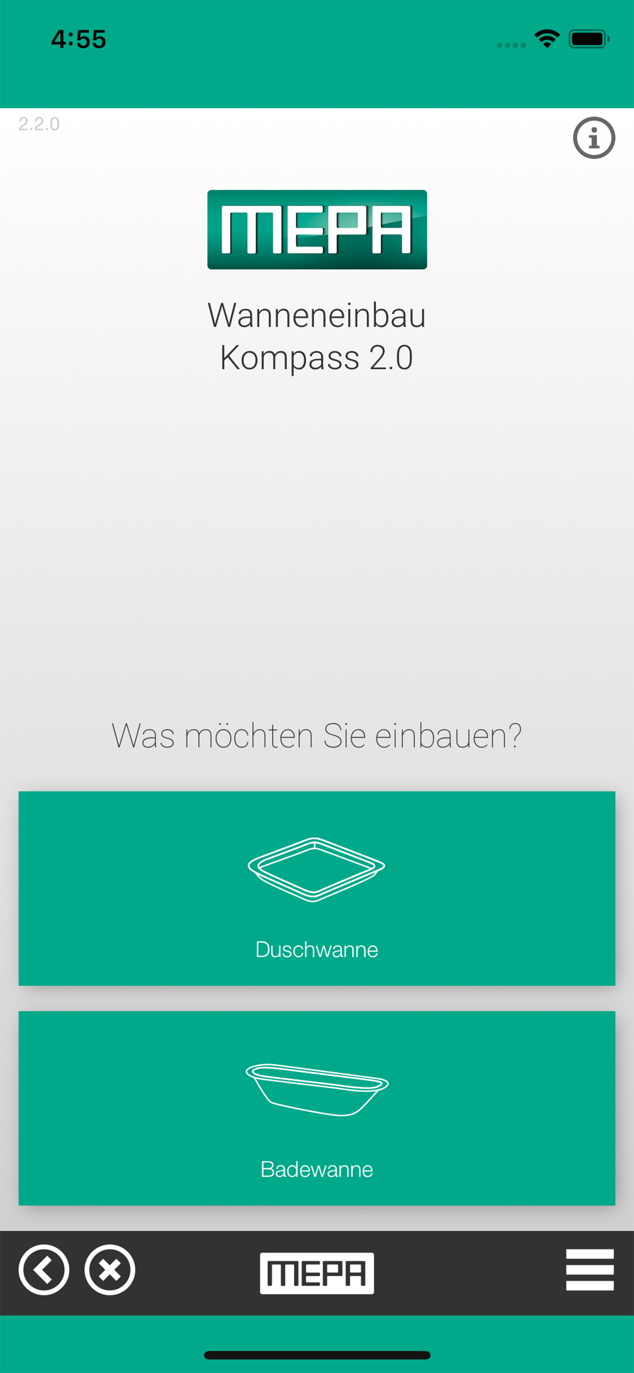 MEPA Service-App