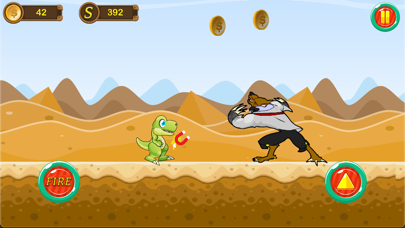 Desert Land Dragon Runner Dash Screenshot