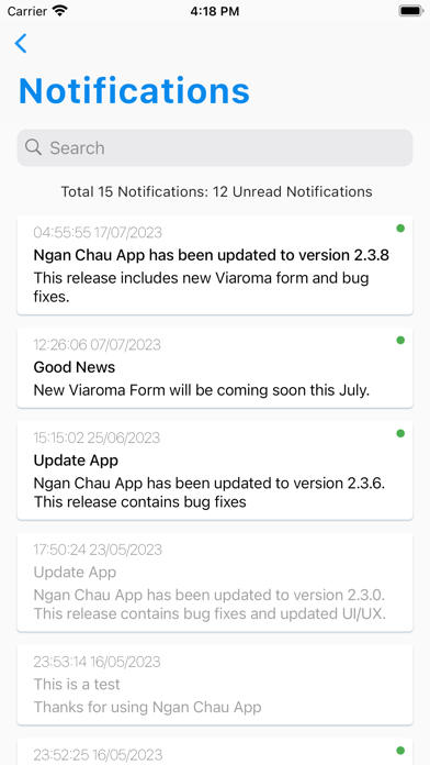Screenshot #2 pour Ngan Chau App