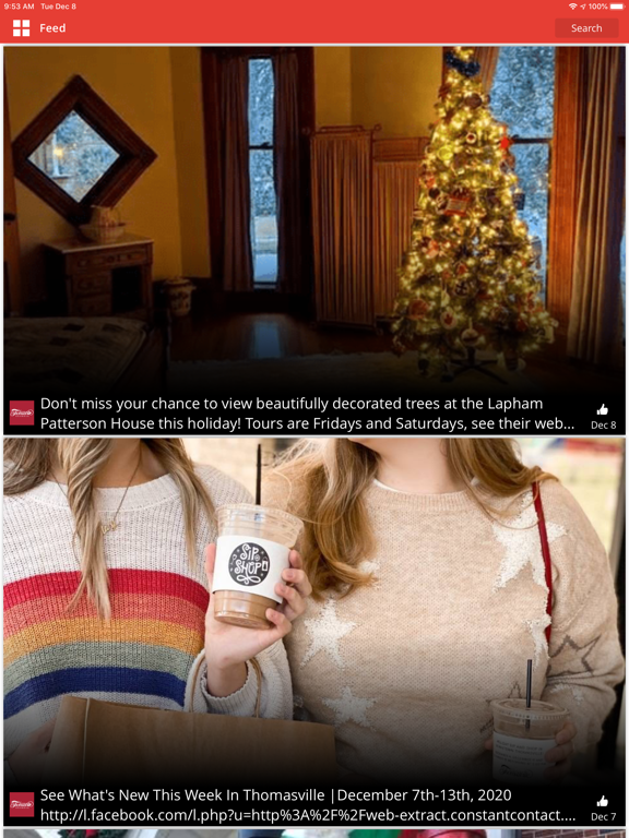 Discover Thomasville, GA iPad screenshot 8 - Travel app