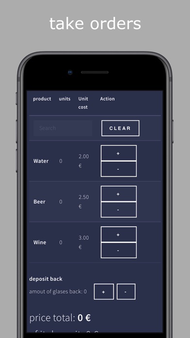 Screenshot #3 pour Bar Cash Register PRO