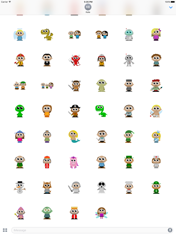 Screenshot #6 pour Adorable People Sticker