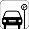 Dónde está mi coche icono