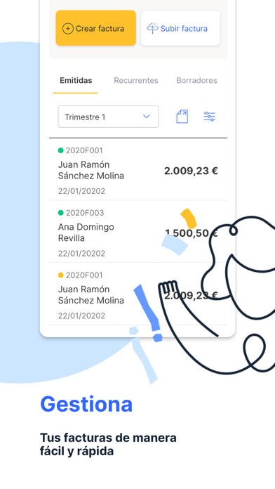 Billin facturas y presupuestos Screenshot